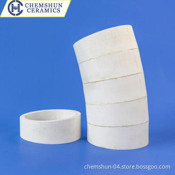 Abrasion Resistant Alumina Ceramic Bends Pipe Liner